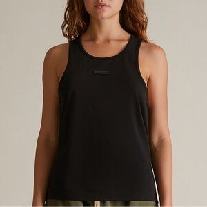 [fear of god] NWT essentials black knit tank top